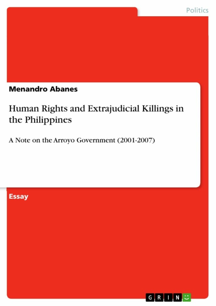 Human Rights and Extrajudicial Killings in the Philippines main product photo