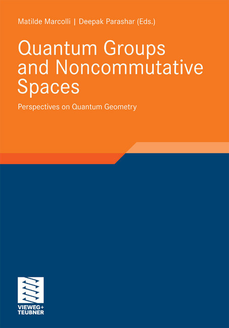 Quantum Groups and Noncommutative Spaces main product photo