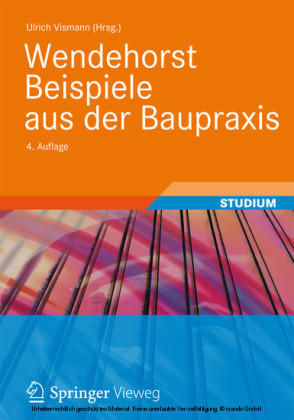 Wendehorst Beispiele aus der Baupraxis