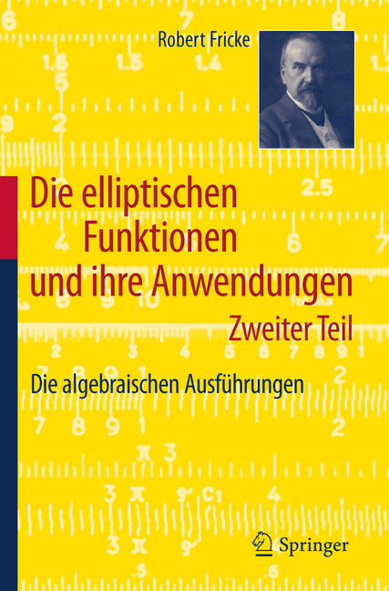 Die elliptischen Funktionen und ihre Anwendungen main product photo