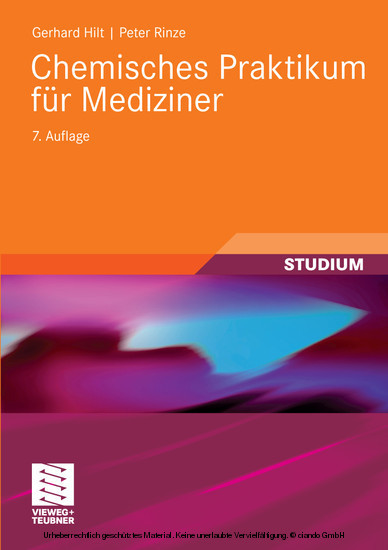Chemisches Praktikum für Mediziner main product photo