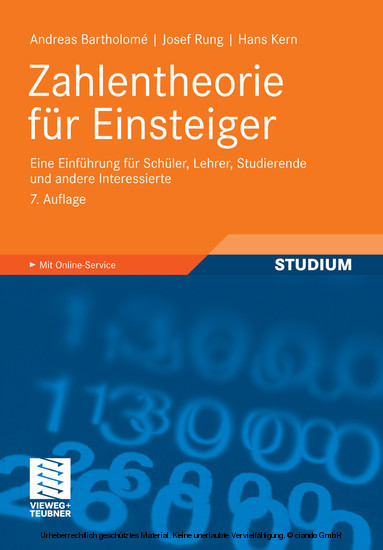 Zahlentheorie für Einsteiger main product photo