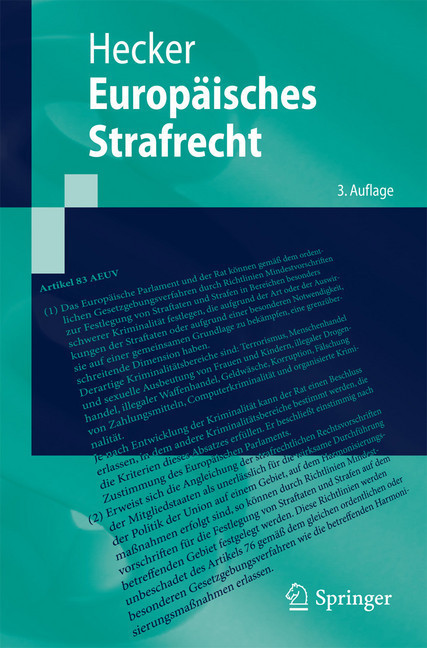 Europäisches Strafrecht main product photo