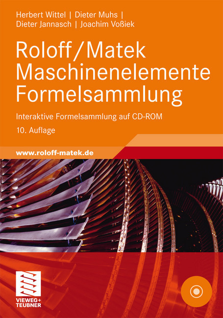 Roloff/Matek Maschinenelemente Formelsammlung main product photo