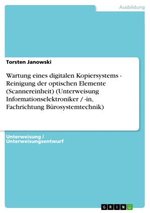 Wartung eines digitalen Kopiersystems