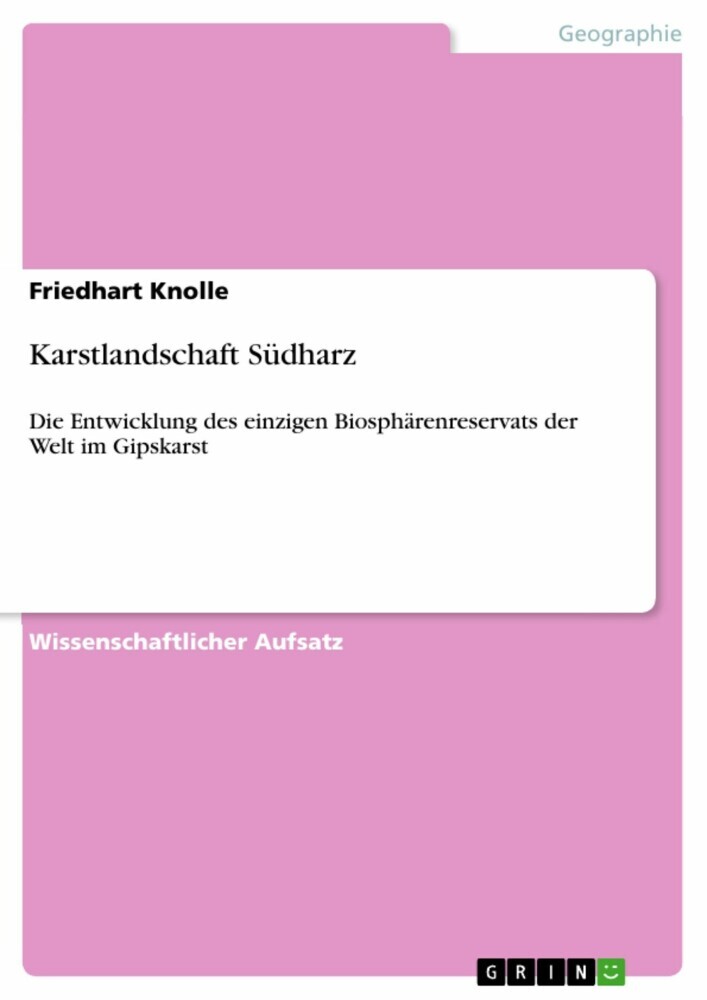 Karstlandschaft Südharz main product photo