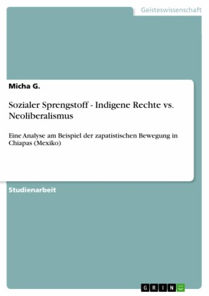 Sozialer Sprengstoff - Indigene Rechte vs. Neoliberalismus