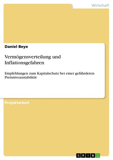 Vermögensverteilung und Inflationsgefahren main product photo