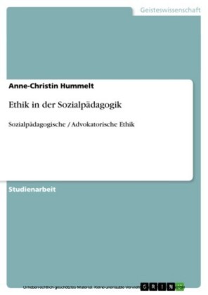 Ethik in der Sozialpädagogik