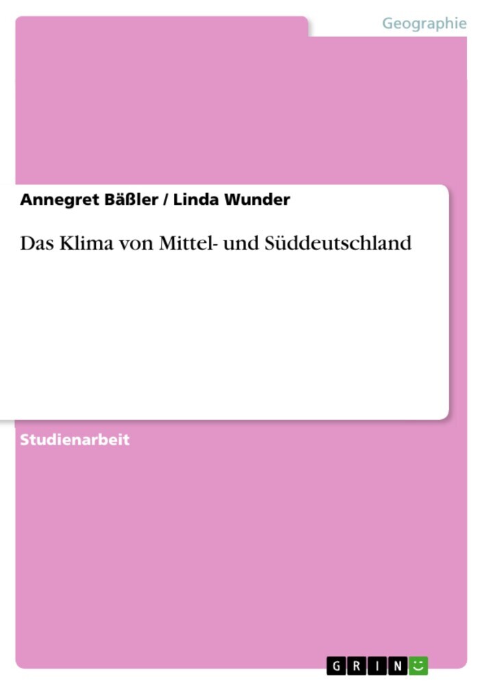 Das Klima von Mittel- und Süddeutschland main product photo
