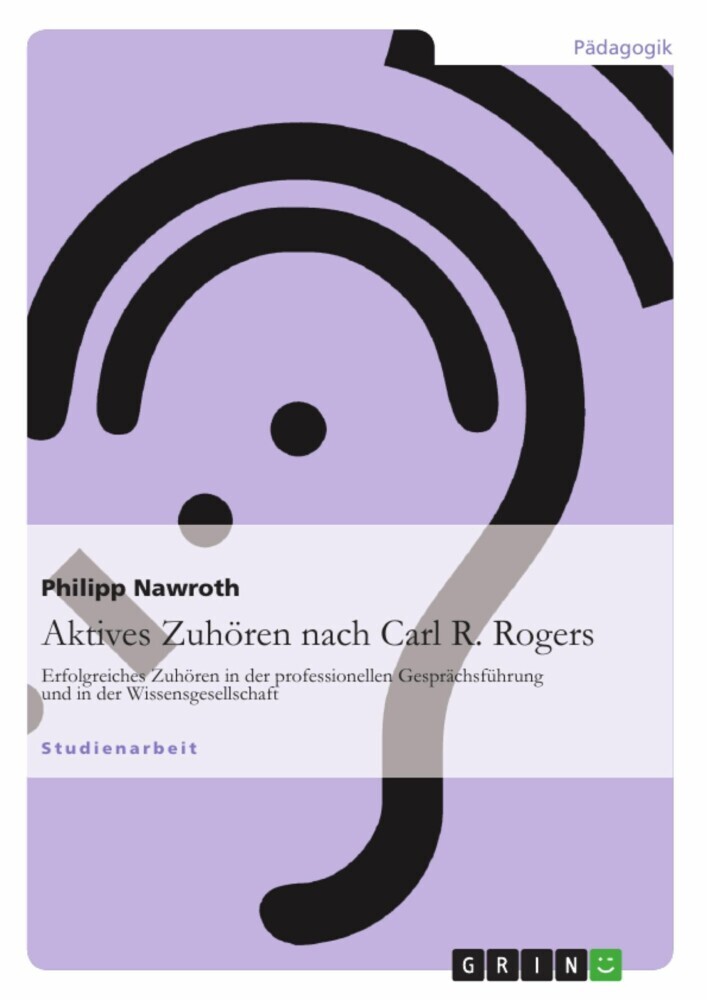 Aktives Zuhören nach Carl R. Rogers main product photo