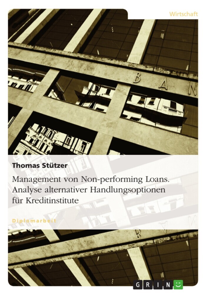 Management von Non-performing Loans. Analyse alternativer Handlungsoptionen für Kreditinstitute main product photo