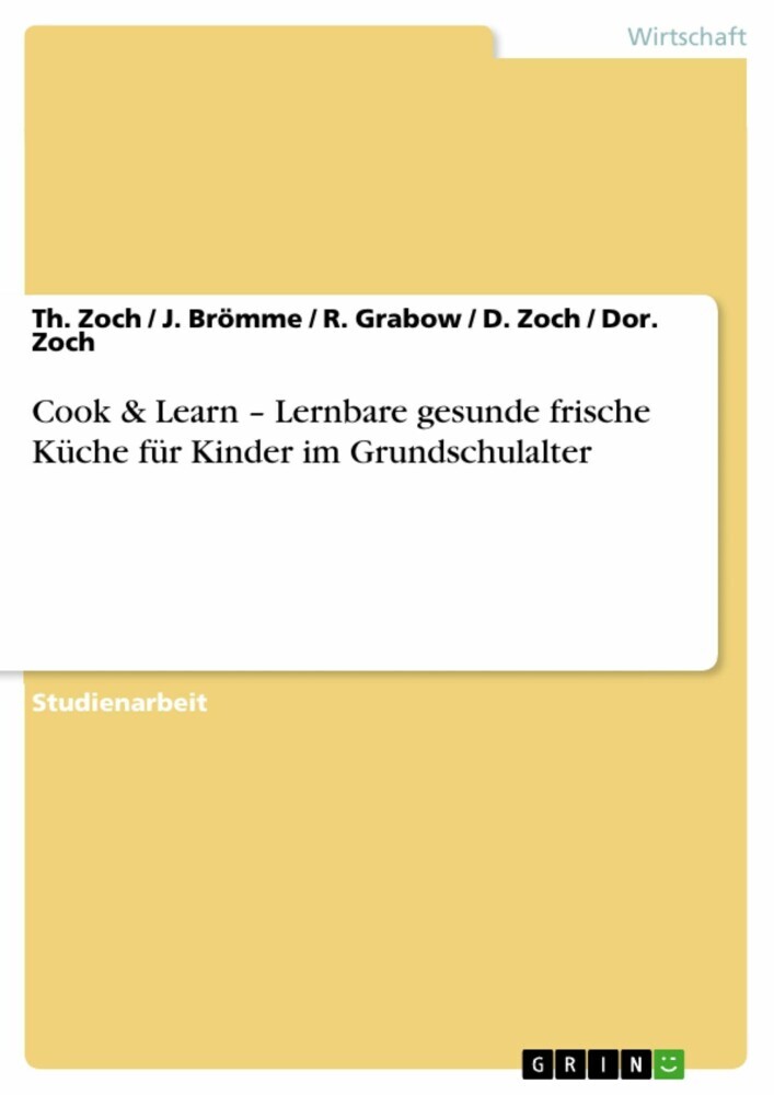 Cook & Learn - Lernbare gesunde frische Küche für Kinder im Grundschulalter main product photo