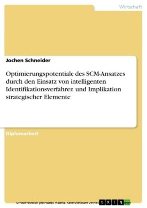 Optimierungspotentiale des SCM-Ansatzes durch den Einsatz von intelligenten Identifikationsverfahren und Implikation strategischer Elemente