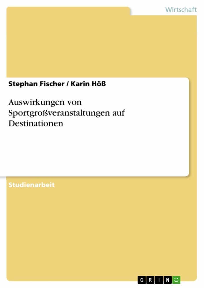 Auswirkungen von Sportgroßveranstaltungen auf Destinationen main product photo