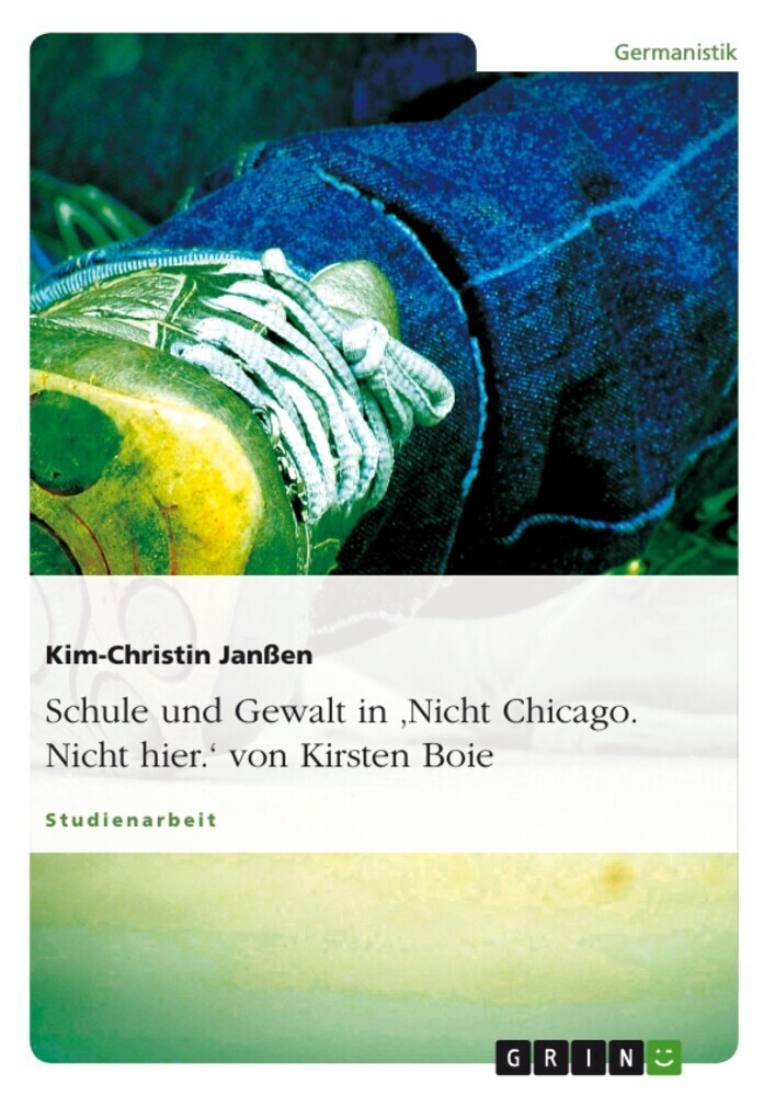 Schule und Gewalt in 'Nicht Chicago. Nicht hier.' von Kirsten Boie main product photo