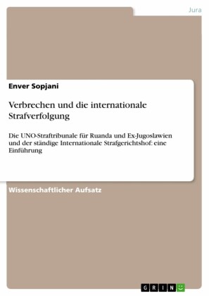 Verbrechen und die internationale Strafverfolgung