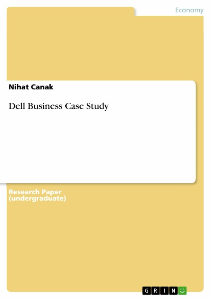 Dell Business Case Study main product photo