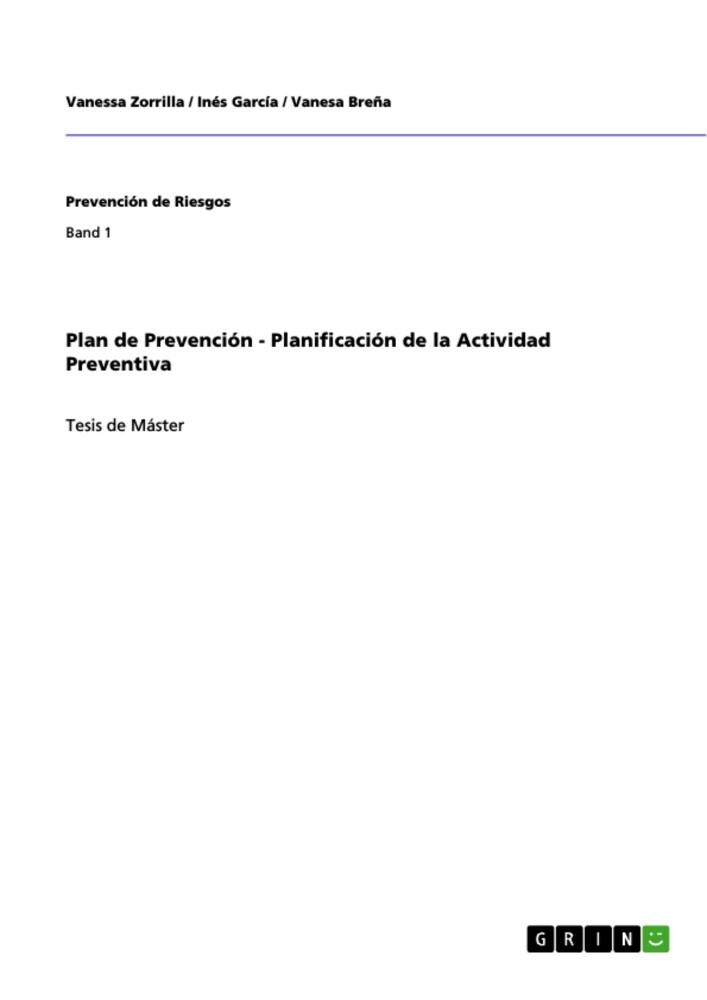 Plan de Prevención - Planificación de la Actividad Preventiva main product photo