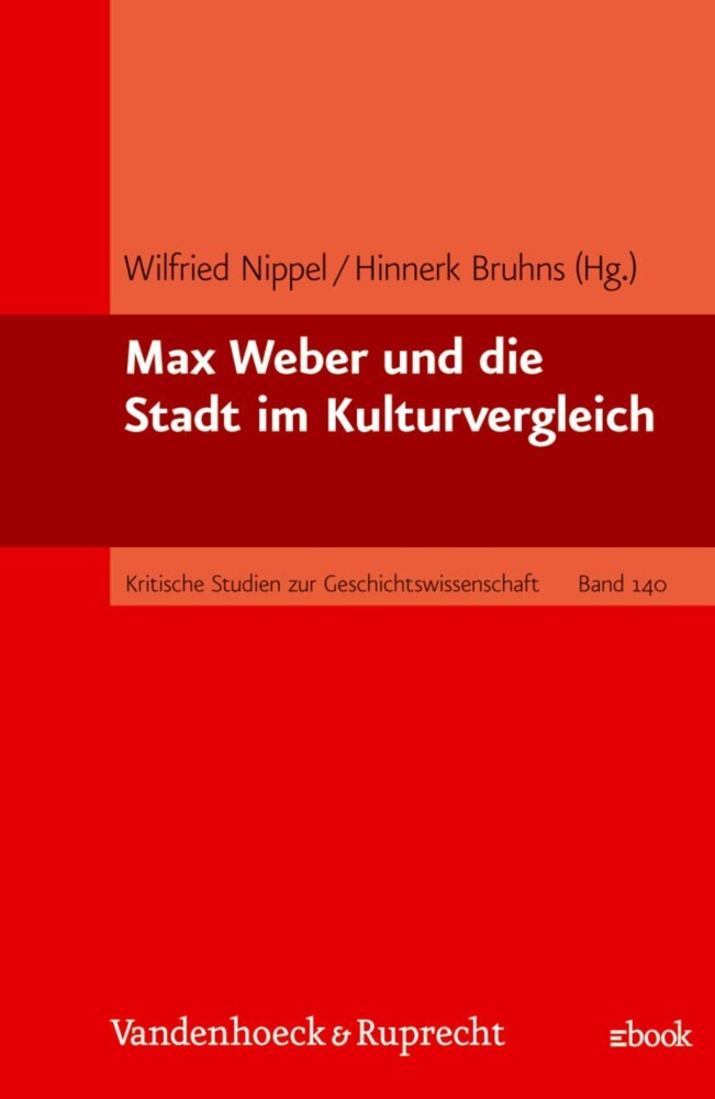 Max Weber und die Stadt im Kulturvergleich main product photo