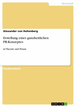 Erstellung eines ganzheitlichen PR-Konzeptes