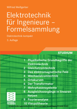 Elektrotechnik für Ingenieure - Formelsammlung