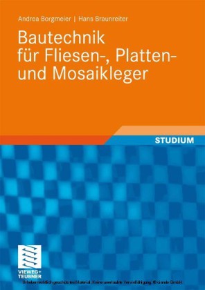 Bautechnik für Fliesen-, Platten- und Mosaikleger