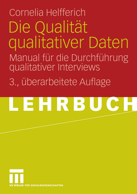 Die Qualität qualitativer Daten main product photo