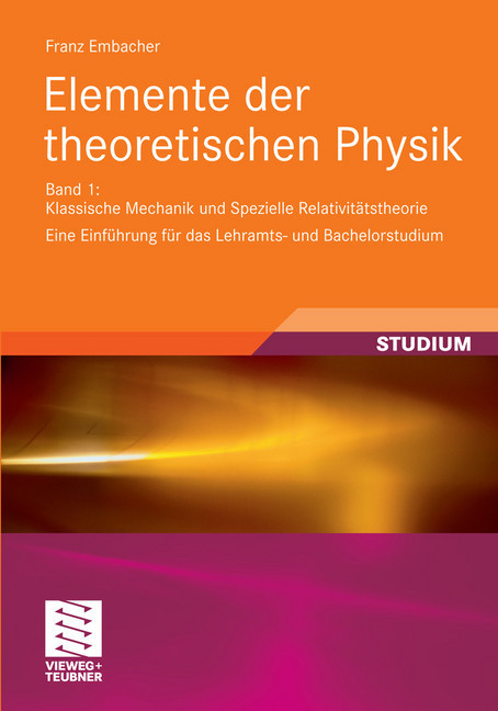 Elemente der theoretischen Physik main product photo