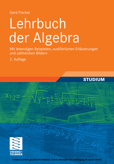 Lehrbuch der Algebra main product photo