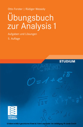 Übungsbuch zur Analysis 1