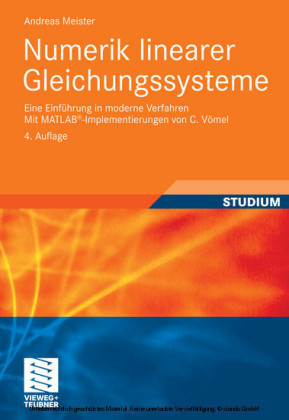Numerik linearer Gleichungssysteme