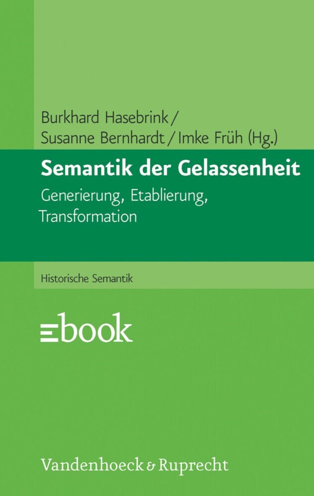 Semantik der Gelassenheit main product photo