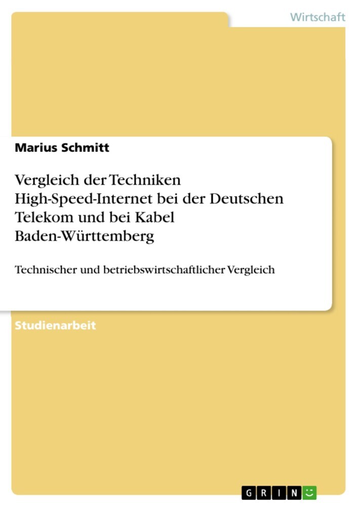 Vergleich der Techniken High-Speed-Internet bei der Deutschen Telekom und bei Kabel Baden-Württemberg main product photo