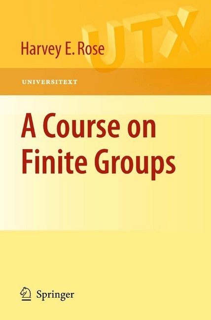 A Course on Finite Groups main product photo