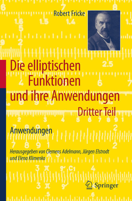 Die elliptischen Funktionen und ihre Anwendungen main product photo
