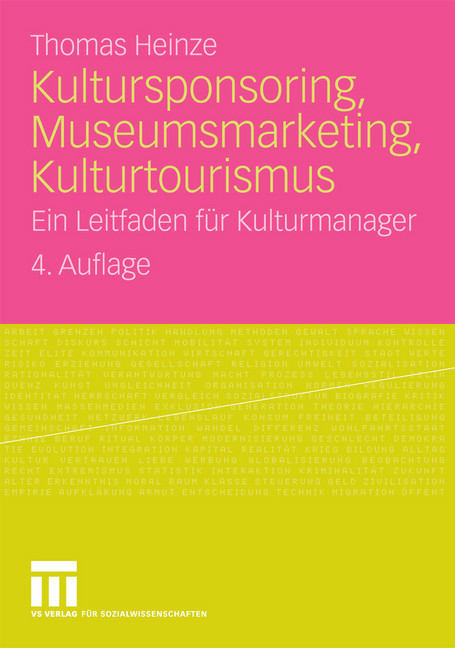 Kultursponsoring, Museumsmarketing, Kulturtourismus main product photo