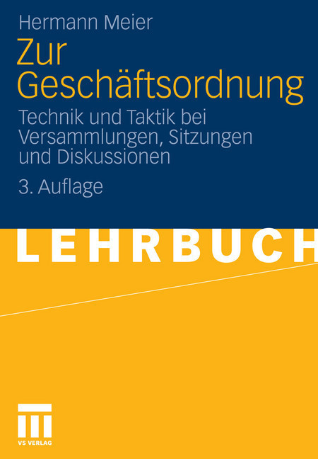 Zur Geschäftsordnung main product photo