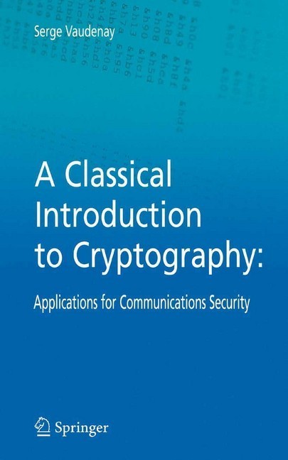 A Classical Introduction to Cryptography main product photo