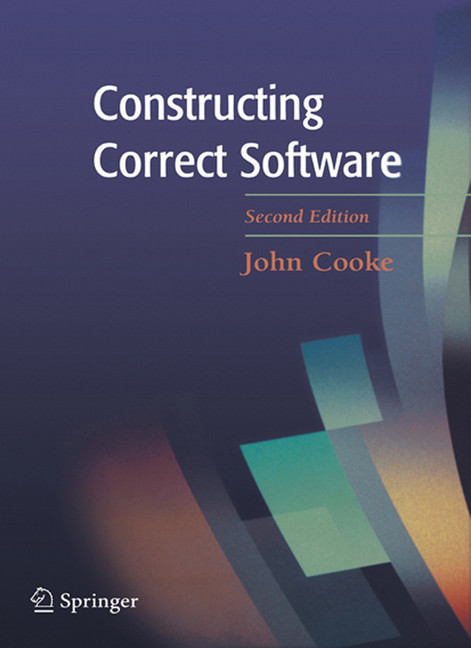 Constructing Correct Software main product photo