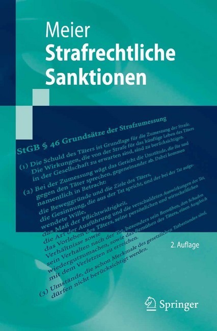 Strafrechtliche Sanktionen main product photo