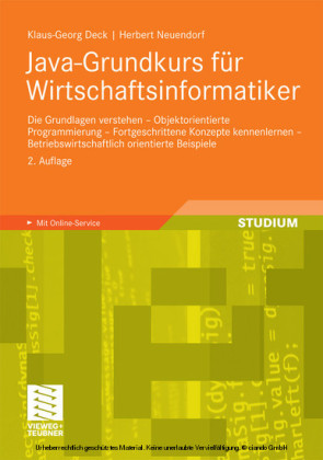 Java-Grundkurs für Wirtschaftsinformatiker