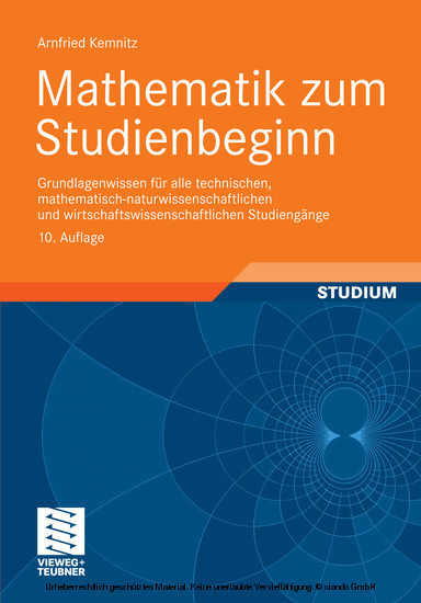 Mathematik zum Studienbeginn main product photo