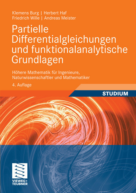 Partielle Differentialgleichungen und funktionalanalytische Grundlagen main product photo
