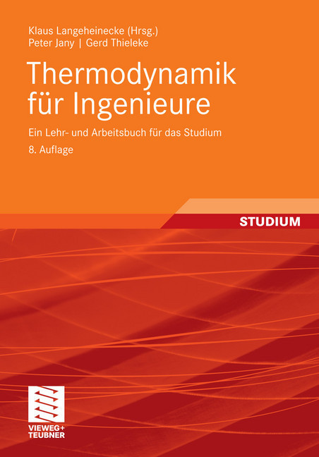 Thermodynamik für Ingenieure main product photo