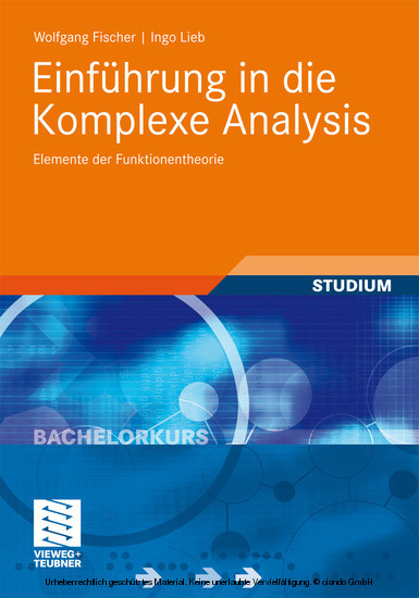 Einführung in die Komplexe Analysis main product photo