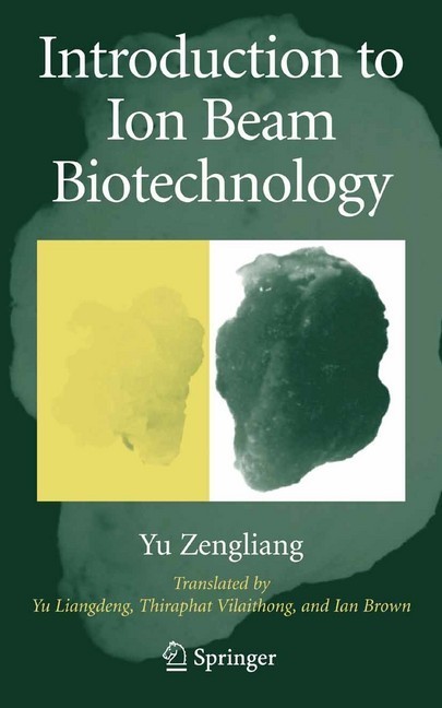 Introduction to Ion Beam Biotechnology main product photo