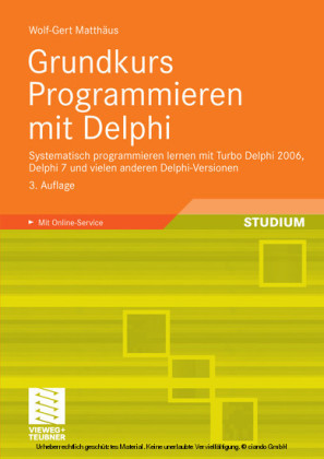 Grundkurs Programmieren mit Delphi