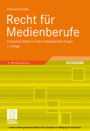 Recht für Medienberufe