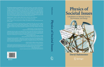 Physics of Societal Issues